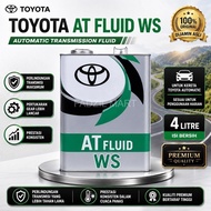 TOYOTA AT FLUID ATF WS 4LITRE MINYAK GEARBOX KERETA CAR AUTO TRANSMISSION OIL