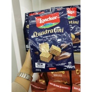 Loacker Quardatini Chocolate Biscuits Wafer 250g
