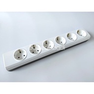BROCO 6-HOLE GROUNDING OUTLET