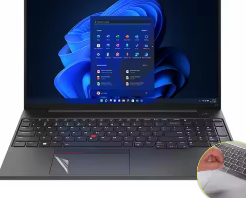 for Lenovo ThinkPad T16 Gen 2 1 & P16 P16s Gen 2 1, E16 Gen1 Matte Touchpad Protective film Sticker 