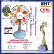 Quạt bàn B3 dùng bình 12v