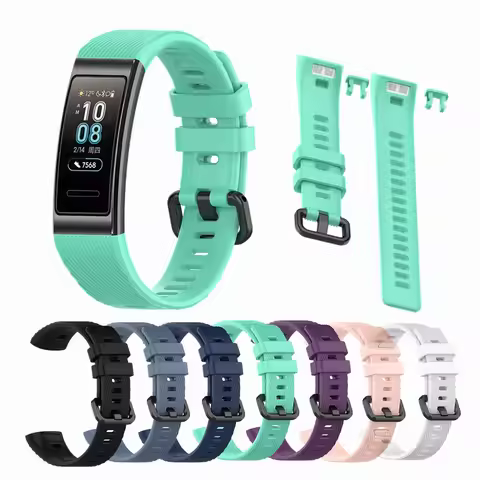 Smart Bracelet Wrist Strap For Huawei Band 4 Pro Straps Silicone Watch Band For Huawei Honor Band 3 
