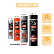 Pentel AINSTEIN C273-2B 0.3mm Needle Lead (0.3mm - 15 Leads/Tube)