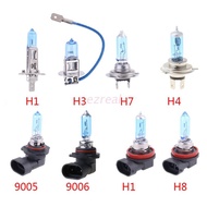 ez 1pc Halogen Bulb H1/H3/H4/H7/H8/H11/9005/9006 12V 55W 5000K Quartz Glass Car Headlight Lamp