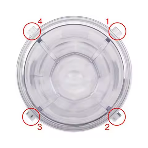 A42F For Ninja Blender Replacement Parts, 24Oz Cup 7 Fins Extractor Blade, For Nutri Ninja Auto IQ B