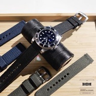 🇭🇰 順豐包郵 ✅ 20mm 22mm 24mm Heavy (4mm Thick) Light Weight (15g) Nylon Straps bands for summer Rolex Su