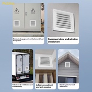 Picbliss Soffit Vent Cover Louvered Grille Wall Vent Flat Ducting Ventilation Air Vent