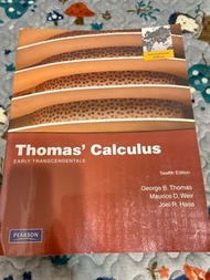 Thomas‘ Calculus 12版（原文書）