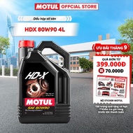 MOTUL HDX 80W90 4L car manual transmission oil