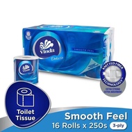 Vinda Deluxe Smooth Feel Toilet Tissue 3 Ply (16 Rolls)