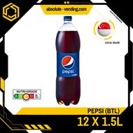 PEPSI 1.5L X 12 (BOTTLE) CARBONATED DRINKS