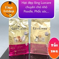 [PREMIUM] SmartHeart Luvcare dog food for poodles and squirrels with grilled beef flavor - 2 KG pack
