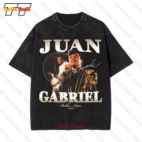 Juan Gabriel Bellas Artes 1990 Vintage Oversized T-Shirt Fan UGT3