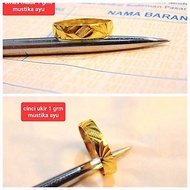 1g Light Gold Ring/ Light Gold Ring Light GoldWanita