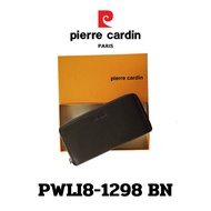 Pierre Cardin (ปีแอร์ การ์แดง) กระเป๋าธนบัตร กระเป๋าสตางค์ใบยาว  กระเป๋าสตางค์เท่ๆ กระเป๋าหนัง กระเป๋าหนังแท้ รุ่น PWLI8-1298 พร้อมส่ง ราคาพิเศษ