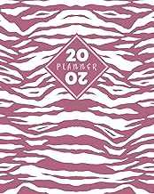 2020 Planner: Daily & Weekly 8x10 Organizer with Calendar Views and Inspirational Quotes - 2-Page We