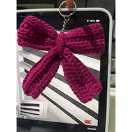 <Danni's crochet> bow/crochet/keychain