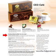 CEO Lingzhi Coffee 3 in 1