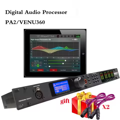 PA2/VENU360 2 Input 6 Output Stage Audio Processor Original Software Pro Audio Driver Rack Professio