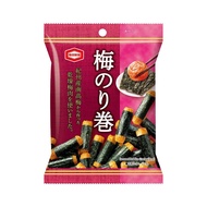 [Kameda] Japanese Snacks Kameda Seaweed Rice Cracker Roll (Plum)|Seaweed Crackers Rolls