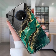 For OnePlus 7T Case For OnePlus 7T Cover 9H Glass Hard Casing For One Plus 7T 5G Protection Shell 1+