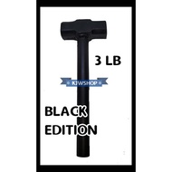 Bodem Hammer Stone Hammer Iron Pipe Handle 3 Lb Concrete Wall Hammer 3Lb