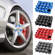 20pc Car Wheel Nut Caps Protection Caps Anti-Rust Auto Hub Screw Cover Tyre Nut Bolt Exterior Decoration Bolt Hub Caps 17MM 19MM 21MM