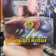 Petasan Fireworks Kembang Api Patriots Missile 100 Shots GE888-100