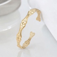 14K Gold Color Bangle Bracelet GXG291