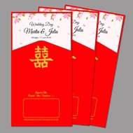 Undangan Pernikahan China / Cina / Chines