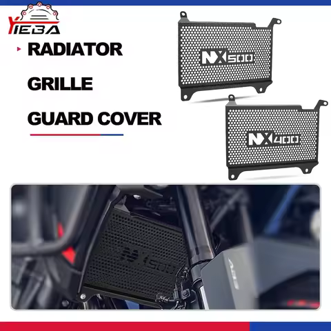 For HONDA NX400 NX500 2023 2024 2025 NX 500 NX 400 Radiator Grille Guard Cover Water Tank Cools Prot