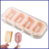 Ice Cream Bar Mold Fruit Shape Silicone Frozen Popsicle Mold with Sticks Reusable Popsicle Maker Multipurpose Pop lusg lusg