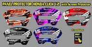 Honda Click 125i/150i Panel Protector Sticker v2/v3