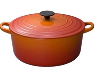 全新未用過 Le Creuset 經典色 28cm 圓形琺瑯鑄鐵鍋 ROUND CASSEROLE / OVEN
