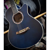 AK Guitar AK-220C Acoustic Guitar 40" Dark Blue