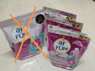 ar FUM 紡優美 5合1洗衣珠 
30粒裝3包   90粒  $100  
有效期至2031年1月