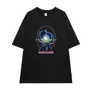 Áo thun nam tay lỡ Miucho MT071 from rộng đẹp cổ tròn chất vải cotton cao cấp co giãn mềm mại in gra