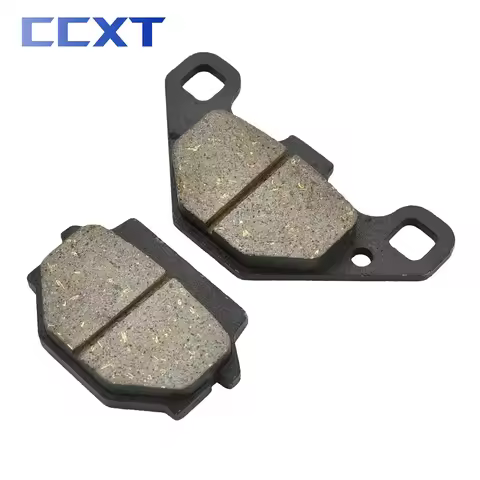 Motorcycle Rear Brake Pads For KAWASAKI ZR250A Balius KLE250 ZZR250 EX250 KLE500 EX500D Ninja Suzuki