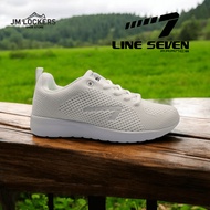 LINE 7 Kasut Sukan Perempuan PUTIH SEMUA/ALL WHITE Women's Running Shoes/Training Shoes L7-6620