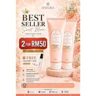 Andora Sweet Bloom Hand & Body Lotion 200ml | Losyen Badan & Tangan & Andora Parfum 30ml
