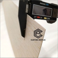 50CM Balsa Sheet 1mm Light Wood Model Easy to Shape