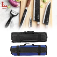 [Shiwaki3] Chef Knives Bag Pouch Holder Multi Slots Portable Roll up Tool Bag Chef Knives