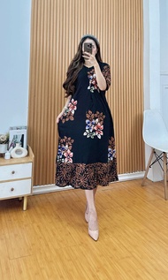 DASTER MAURA CAP BUSUI MURAH DASTER RAYON TEBAL REMPEL DASTER  BATIK CAP PEKALONGAN