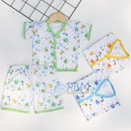 3 Pcs / 1 Pcs Short Suit SNI Baby Clothes 0-3 Months / Baby Daily Suit / Short Baby Clothes / Clothe