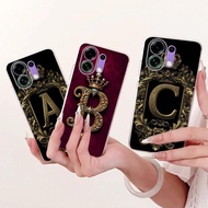 For Oppo K13 Turbo Case PLM110 Cute Crown Letters Cover Soft Slim Phone Case For Oppo K13 Turbo Pro 