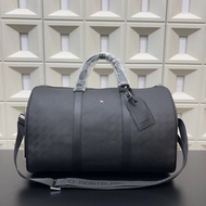 Marlboro Cowhide Travel Bag Airport Bag Handbag Luggage Bag