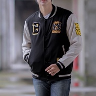 HITAM Bomber JACKET BASEBALL BOMVOR FLEECE BLACK BASEBALL JACKET BLACK JACKET BASEBALL JACKET Warm T
