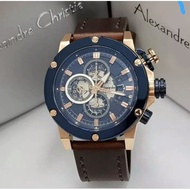 Alexandre Christie chronograph stainless steel men watches 6491MCLURBU
