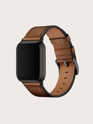 1 Pieza Correa de reloj de cuero suave estilo retro casual y de moda para niños y niñas como regalo de reemplazo para Apple Watch Smartwatch 38Mm40Mm41Mm42Mm45Mm44Mm49Mm Compatible con Apple Watch Ultra2 1 Series9 Se 8 7 6 5 4 3 2 1 Serie Smart Watch Band Apple Watch Band