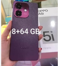 OPPO A5i RAM 8+128 GB processor snapdragon 6s gen 1 layar 6.7 inci new series